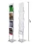 Import Foldable Literature Stand Magazine Rack 4 Pockets for A4 size catalog stand from China