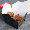 Food grade kraft paper salad box square pizza pasta fried chicken bread take away package