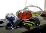 Food Strainer Set Premium Fine Stainless Steel Fine Mesh Set of Strainers, Colanders and Sifters Crafted for Quinoa and More