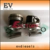 For Hino truck engine N04C N04CT piston and piston ring set