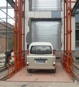 Four post car lift for parking