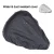 Import free sample comfy western bicycle saddle cover memory foam gel padded cooling bike seat cover cushion with waterproof dust cover from China