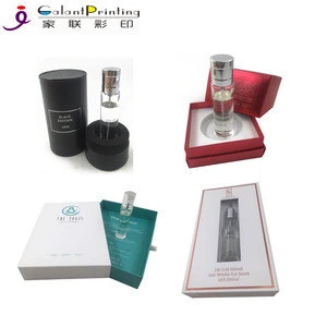 Free Templates New Design Luxury Paper Creative Unique Customized Printed 30ml Bottle Perfume Box Packaging
