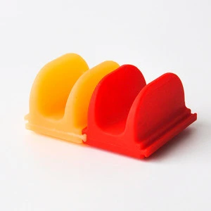 Freely Attachable Mexico Food Taco Rack / Grill /Stand Silicone Kids Taco / Tortilla / Hot Dog Holder