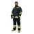 Import Full aramid fire fighting suit CE approved firemen uniform fire clothing from China