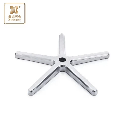 Furniture accessories parts office chair components revolving iron painting swivel white chair base