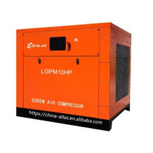 General Industrial Use Equipment 10hp  7.5KW 8bar Screw Air Compressor in Nice Price to Sale