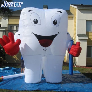 Giant Advertising Inflatable Tooth Model for Promotion