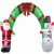 Import Giant inflatable candy cane christmas decoration airblown candy cane arch for sale from China