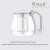 Import Glass teapot Prensa francesa  Glass Coffee &Tea Pot with strainer lids from China