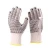 Import Glove Of Cotton GMG Mitten PVC Dotted Black Rubber Glove With Cotton Glove Liner from China