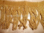 Gold Bullion Fringe / Gold Mylar Fringe