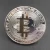 Gold Plated BTC Limited Edition Collectible Bitcoin Commemorative Coin