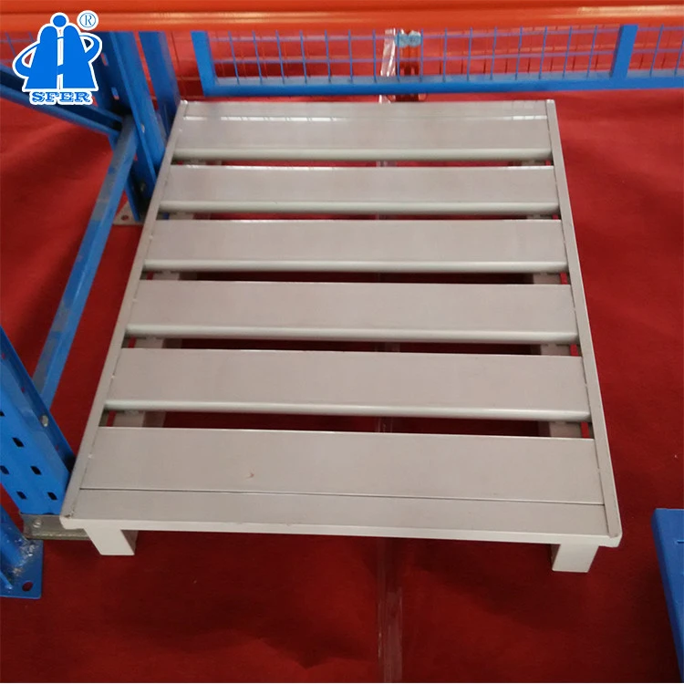 Good Capacity Warehouse Standard Steel Pallet Size