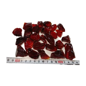 Buy Good Price 12-20mm Dark Red Large Landscaping Glass Rocks For Fire ...