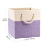 Good Quality Collapsible Linen Storage Cube Bins Home Decorative Clothes Storage Box Organizer