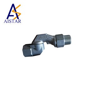 good quality  universal pipe joint for fuel nozzle rotate by 360 degree rotate swivel joint 180 degree swivel joint