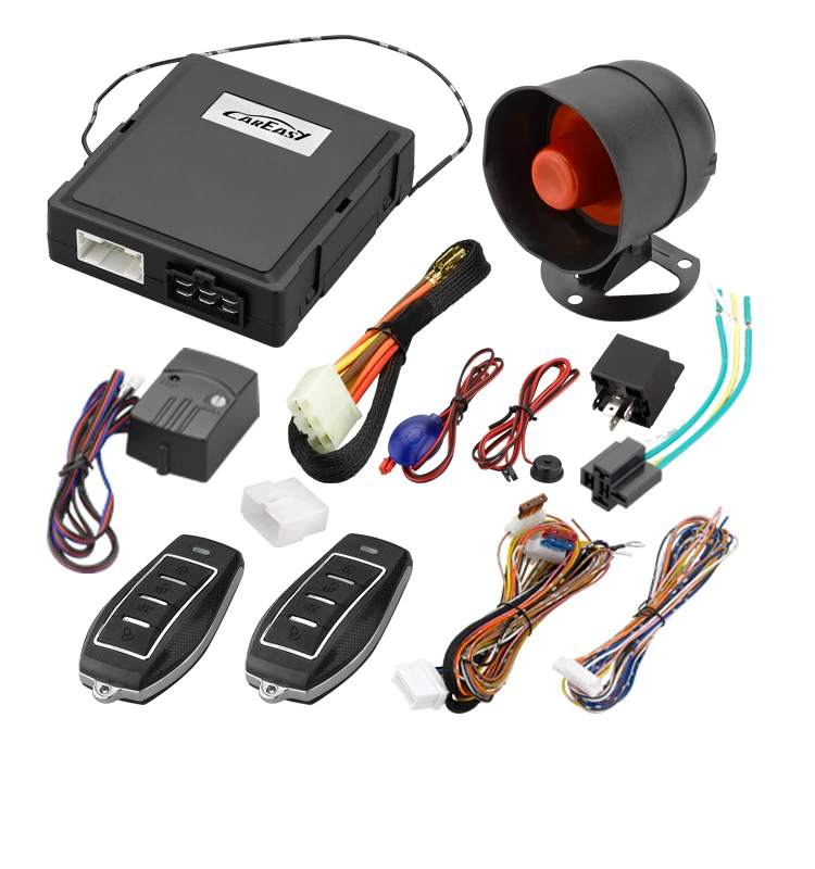 GPS/GSM Smartphone APP 2-Way Car Alarm and Tracking System with Remote Engine Start via Remote Control or Smartphone APP