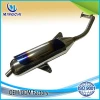 GR 125 Motorcycle exhaust muffler scooter exhaust pipe stainless steel exhaust muffler system