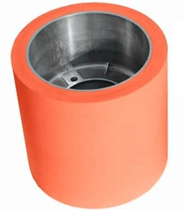 Gravure printing machine custom epdm rubber roller sleeve for plastic and textile industry