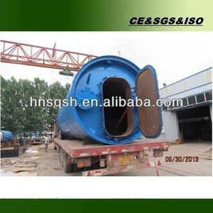 Green project 10MT tire rubber recycle price