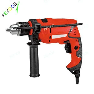 hand operating rubber over mold electric power drill