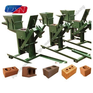 Hand press interlocking manual brick making machine price