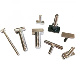 Hardware fasteners customized 304 316 stainless steel special T head bolt