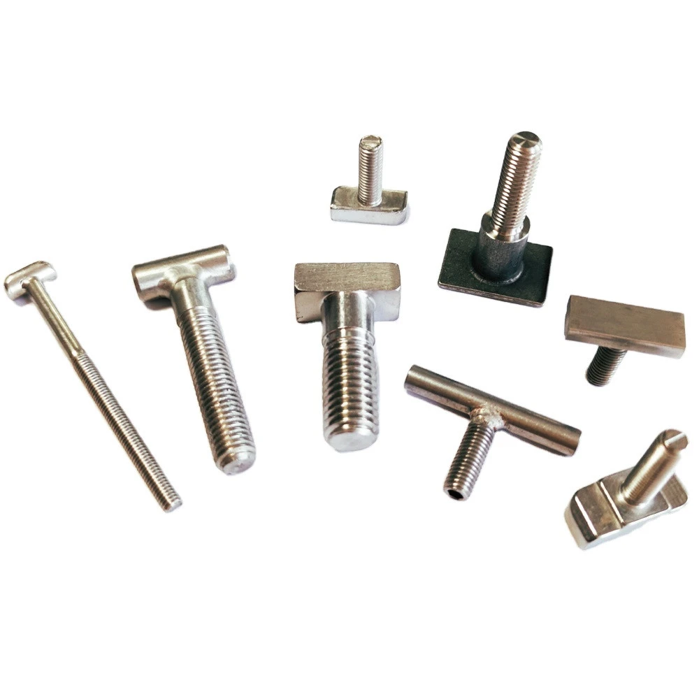 Hardware fasteners customized 304 316 stainless steel special T head bolt