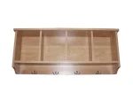 hats rack hats shelf Square wood shelf house decor