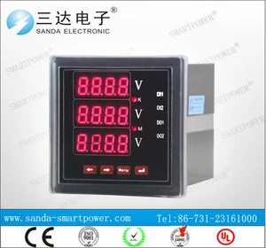 High Accuracy Voltmeter 230V AC Meter Digital Panel Voltage Meter
