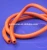 Import High density Red  Square Silicone sponge rubber hose seals foam strip . from China