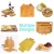 Import High-End Rectangular 3PC Custom Logo Combination Home Natural Health Bamboo Cutting Board Set from China