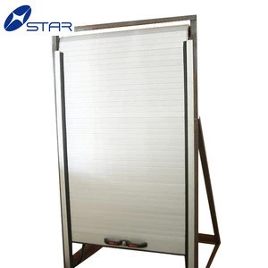 High quality aluminum alloy curtain door cabinet roll shutter door