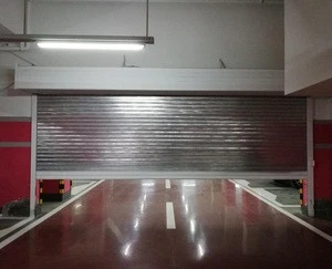High quality automatic insulated steel fire rated roller shutter for commercial building