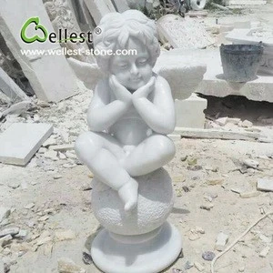 High Quality Big Hand Carved Natural Garden Decor Statues Stone Sculpture