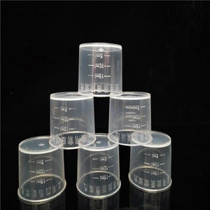 High quality competitive price 15ML plastic beaker laboratory beaker wholesale