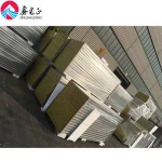 High Quality glass wool/rockwool sandwich panel/EPS sandwich panel for sale