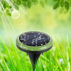High Quality Green/silver/Black color 8 LED Solar Buried Light Underground Light Yard Lamp Outdoor Path Way Garden Decoration