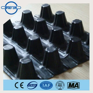 High Quality HDPE dimple drain sheet for Earthwork Drainage