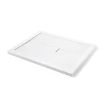 High quality no radiation waterproof easy clean acrylic resin stone shower tray