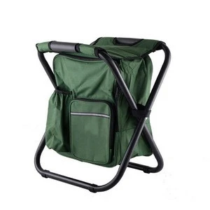 High Quality Outdoor Folding Portable Camping Chair With Cooler Bag
