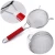 Import High quality plastic handle flour sieve stainless steel filter strainer from China