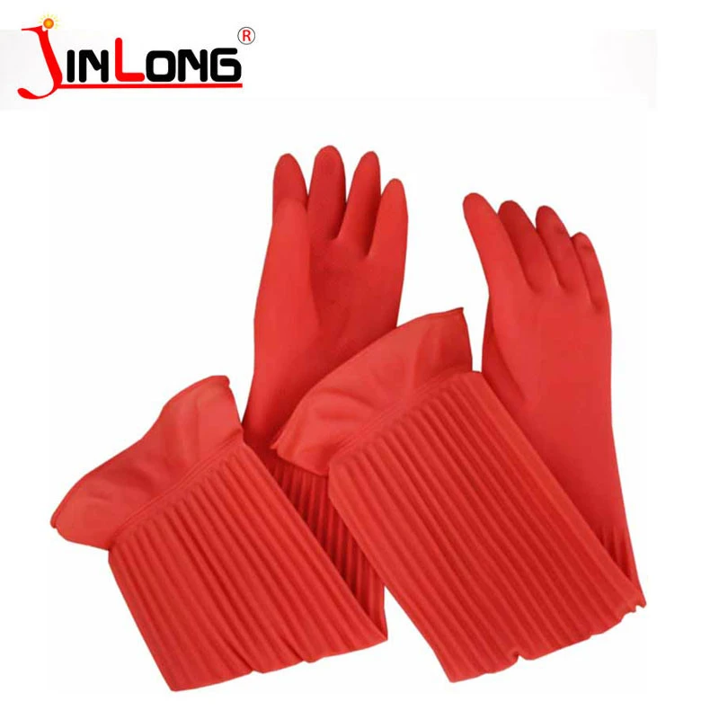 High quality Red 55cm long household glove for aquarium