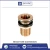 Import High Quality Reducing 3/4" X 70mm Brass Bulkhead Water Tank Pipe Fittings Connectors from India