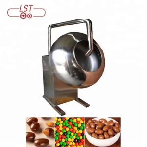 High quality small chocolate bean machine chocolate coating pan machine