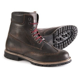 High Quality Sneakers Leather Waterproof Men Motorcycle Boots