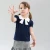 Import High Quality Summer Baby Girls Cotton Bowknot Tops Girls Kid Short Puff Sleeve T Shirt For Wholesale from China