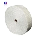 High temperature ceramic fiber woven tape door seal boiler ceramic fiber gasket tape
