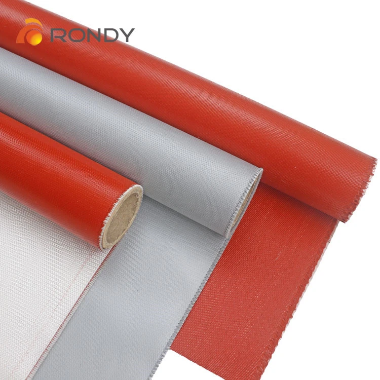 High temperature resistance fire proof heat insulation silicone coated fiberglass fabric for expansion joint fabric ,welding bla